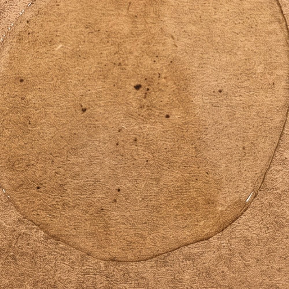 Continuous barrier film — oil stain held on the surface with no penetration