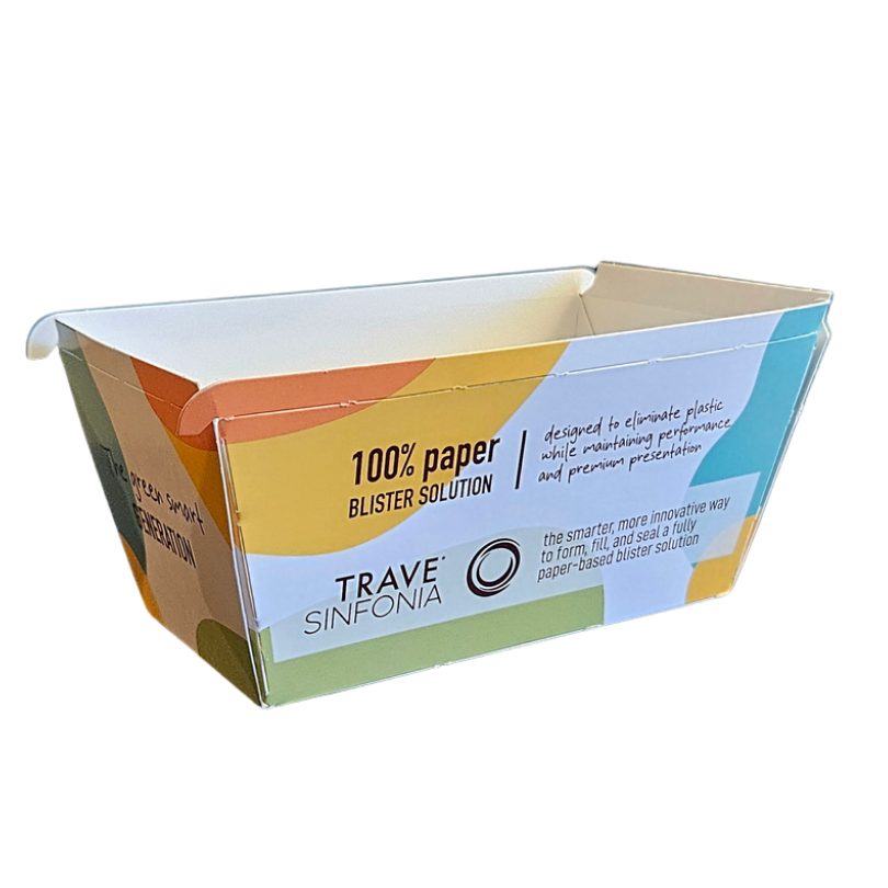 Paper-based blister pack from Graphic Packaging, Mondini and GB Bernucci