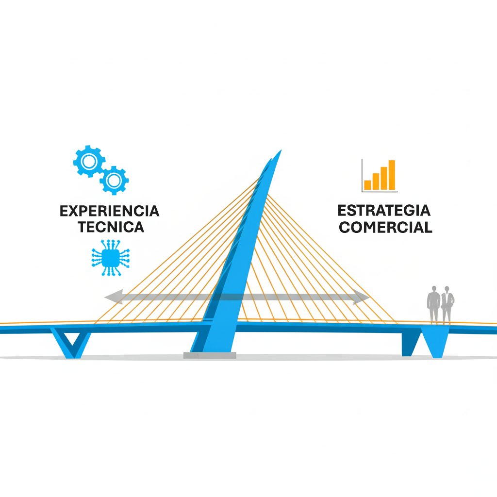 Technical expertise and commercial strategy joined by a bridge